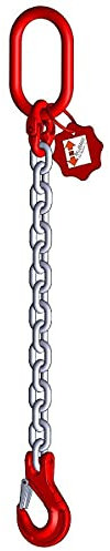 Anschlagkette Güteklasse 8 1-Strang 2,0 m 6 mm ohne Verkürzung verzinkt