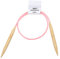 Coopay Rundstricknadel 80 cm, 12,0 mm Bambus Stricknadel Rundstricknadeln Nadelspiel