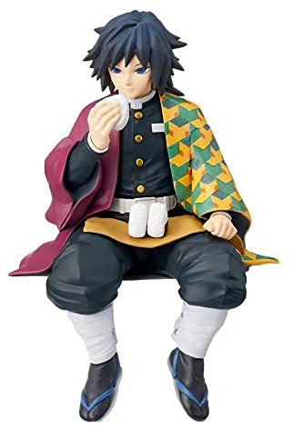XESAGSNV Ghost Slayer Anime Cartoon Charaktere Anime Charakter Puppe Modelle Charakter Statue Sammlerstücke Geschenke für Fans (Tomioka Giyuu)