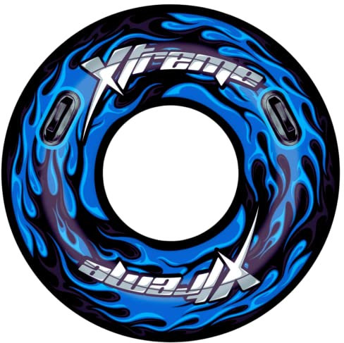 42'' xtreme ring - inflatable swim ring - rubber ring for swimming xtreme 104cm - inflatable pool floats for adults kids - 104cm, Assorted colours (bestway xtreme swim ring)