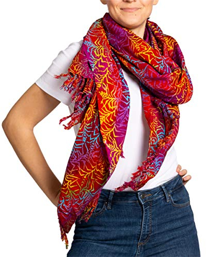 PANASIAM Scarf 190x116cm, B502 redtone, L