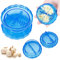 Garlic Twist Crusher Presser, Manual Garlic Crusher, Kitchen Mincing Tool, Blue