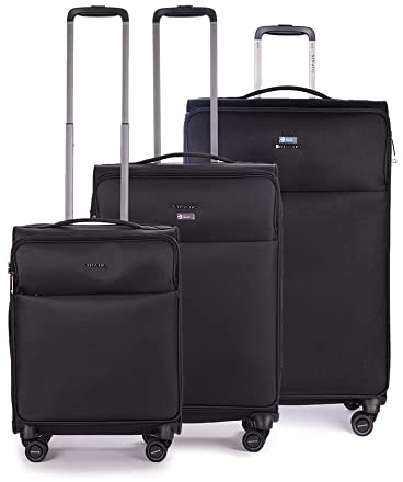 Stratic Light + - Koffer-Set 3-teilig (S, M, L) Black [11]