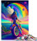 Puzzle für Erwachsene, Rainbow Spirit, 1000 Teile, Holzpuzzle, geeignet für Erwachsene und Kinder über 12 Jahre, schwierige schwere Puzzles für Frauen und Männer, Größe: 50x75 cm