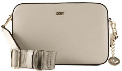 DKNY Women's Bryant Medium Flap Camera Bag, Pebble
