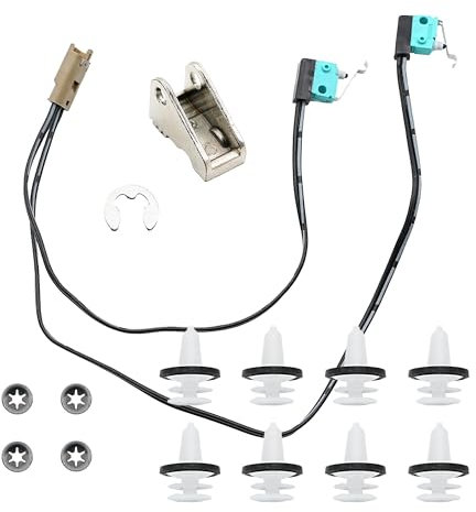 LEVANLIGHT Door Handle Repair Kit Compatible with Tesla Model S 2012-2017 2012-2017.Replaces#1042845-00-A, 1042845-00-B, 1016009-00-C.(with Micro Switch Harness Handle Paddle Door Panel Clips)