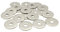 Rondelles métal M6 Inox Ø extérieur 24 mm | Rondelle plate extra large M6x24mm | Acier inoxydable A2 (V2A/304) norme NFE 25513 LL | Bois/Metal/Ecrous/Vis/etc : LOT DE 20 Pcs - ProRaje