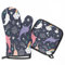 Ofenhandschuhe Tier Regenbogen Topflappen Set Hitzeresistente Topfhandschuhe Anti-Rutsch Grillhandschuhe Für Backen Barbecue Kochen