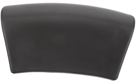 Badewannenkissen mit Saugnäpfen für Badewanne, PU Schwarz
