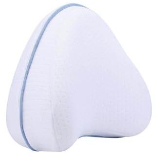 AMAPOLAS Cuscino ergonomico ortopedico per gambe per dormire senza dolore con rivestimento