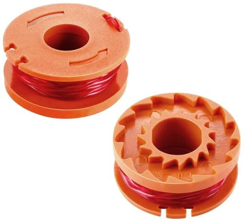 JINHENB 2 Pcs Worx Strimmer Spool Lawn Mower Strimmer Spool Grass Trimmer Spool Replacement Trimmer Spool Lawn Mower Line Worx Replacement