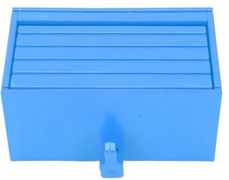 Cuifati Support de clé Décorative, Clés du Garage Automobile 2 PCS Porte d'ouverture pour l'entrée (BLUE)