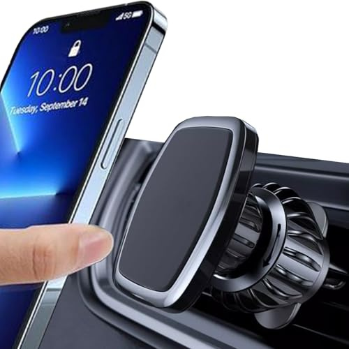 LDJYEONS Support De Téléphone De Voiture, Support Magnétique De Téléphone De Voiture, Capable De Rotation à 360°, Convient pour Smartphone Général