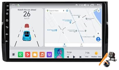 M6 pro2,YLOXFW Android 15.0 Navi 2 DIN Stereo Ersatz für Kodiaq 2016-2018 Autoradio Sat GPS Navigation 10 Zoll Cartablet DVD Multimedia Player FM BT Receiver mit Android Auto Carplay