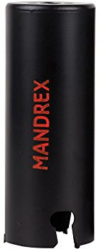 Mandrex | Lochsäge Tiefschnitt XtraDeep mit 165 mm Schnitttiefe und Hartmetallzähnen für Holz, MDF & Rigips | MHM300051B | Ø 51 mm