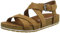 Timberland Malibu Waves, Sandales Bride cheville femme, Marron (Saddle Qrf), 39.5 EU