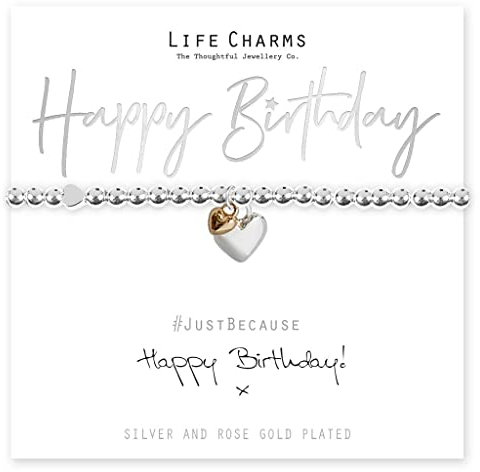 Life Charms Happy Birthday Bracelet