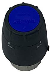 2 Stk Strawa Stellantrieb 230V stromlos geschlossen schwarz blau