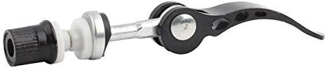 Keenso Bike Seatpost Clamp Bolt, Quick release Bicycle Seat Clamp Universal Seat Post Clamp Skewer Bolt for MTB BMX Road Bicycle Bike(Black) Riding