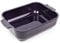 PEUGEOT - Rectangular Ceramic Baking Dish - 25 cm x 16.8 cm x 6.2 cm - Capacity: 1.4 L - 2-3 Servings - 10 Year Guarantee - Made In France - Aubergine Colour