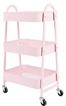 Kitchen Storage Rack Fridge Side Shelf Removable Utility Cart on Wheels Bathroom Organizer Shelf Gap Holder Bathroom Shelves