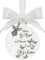 BTORER Engels-Gedenk-Ornament, transparent, mit Feder, Weihnachtsbaumkugel-Ornamente, I Have an Angel in Heaven 2024, Familien-Gedenkstätte, Verlust der Liebsten, hängende Anhänger,