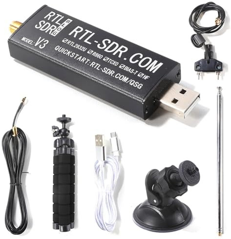 RTL-SDR V3 R820T2 TCXO Schwarz Software Radio SDR Multifunktion Convenience Receiver