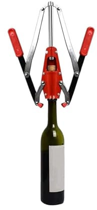 Bottle Capper Double Lever Hand Capper for Standard Red Wine Beer, Handheld Bottle Corker, Wine Bottle Manual Capper, Stopper Tool Crown Capper