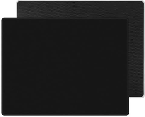 DAWNTREES 50x40 cm Large Glass Mouse Pad, Game and Office Mouse Mat, Desktop Decoration, Suitable for Fast and Precise Control of Various Types of Mice