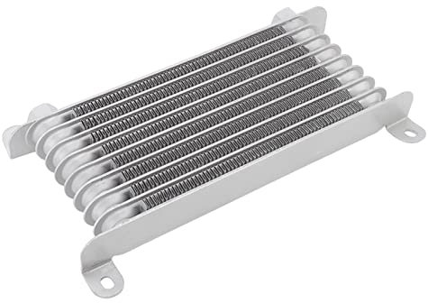 Motor Cooler de aluminio Aceite de aluminio Radiador de enfriamiento de alto rendimiento Construión resistente duradera para motocicletas ATV de bicicleta de tierra 50 250