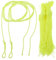 MILISTEN 50 Stück Yo Yo Ersatzseile 105cm Regenbogen Nylon Schnur für Kinder Sport und Wettkämpfe Anfänger und Profi Geeignet Vielseitiges Yoyo Zubehör