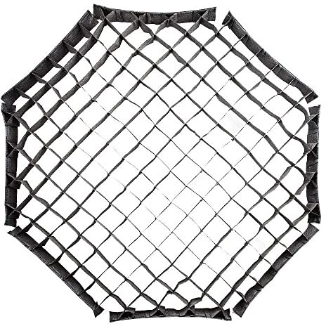 Octagon Softbox - Rete a nido d'ape a rete 90/65/55 cm, compatibile con Triopo Oubao Neewer Octabox (90 cm/35,4)
