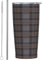 ANGYANG Outlander Fraser Tartan Plaid kleiner 20 oz Vakuum-Reisebecher, isolierte Wasserflaschen, Edelstahlbecher, Kaffeetasse mit Deckel