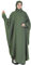 callmo Abaya Gebetskleidung Damen Abaya Muslim Damen Gebetskleidung Muslimische Kleider Langarm Arabisch Robe Ramadan Lang Gebetskleid