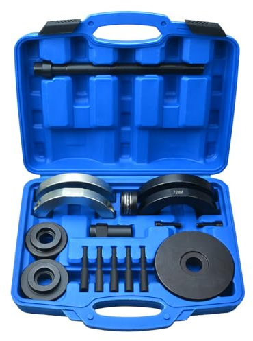 Zoomtools Kit d'outils de dépose de roulement de Roue Avant de 72 mm, Ensemble d'extracteur de roulement de moyeu de roulement Compatible avec Audi A1 A2 Seat Ibiza Skoda Fabia VW