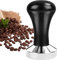 Kaffee Tamper, Coffee Tamper, 51mm Schwarz Aluminium Siebträger Zubehör Set Kaffeezubehör Für Cafes Und Kaffeeliebhaber
