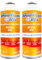 Gas Refrigerante Organico para Aire Acondicionado Coche Ralerfresh RFs Equivalente a 650gr sustituto de los Gases R134a y R12 (2 Botellas RFs)