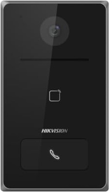 Hikvision Vídeo Citofono IP Wifi 2MP PoE 1 Pulsante con Apertura con Scheda TF 1 Relè Incorporato IP65