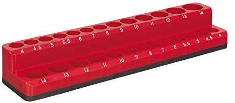 Sealey Ak27085 Socket Holder Magnetic 1/4In Sq Drive Capacity 26 Sockets