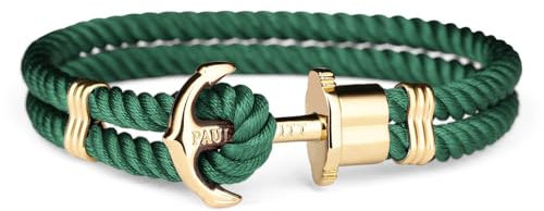 Paul Hewitt Pulsera PH-PH-N-G-G Verde Nailon