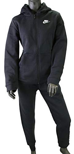 Nike B NSW Core BF TRK Suit Survêtement Garçon Black/Black/Black/(White) FR: XS (Taille Fabricant: XS)