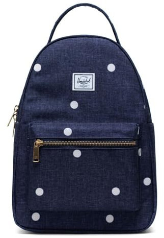 Herschel Unisex Nova Rucksack, Gepunktetes Kreuzschraffur-Peacoat