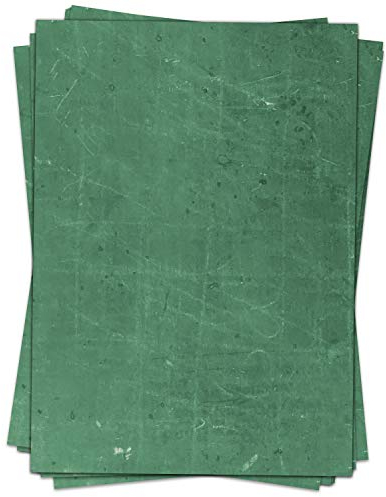 50 Blatt Briefpapier (A4) | Tafel-Look (2 Farben) | Motivpapier | edles Design Papier | beidseitig bedruckt | Bastelpapier | 90 g/m²