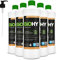 BiOHY Creme Seife (6 x 1 Liter) + Pumpspender | Hautschonende, rückfettende & geruchsneutrale Handseife | flüssiger Nachfüllpack mit pflanzlichen Inhaltsstoffen | auch für das Gesicht geeignet