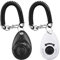 Diyife Hunde Clicker, Trainings-Clicker mit Handschlaufe, Klicker mit Großem Knopf, Hundeerziehung und Hundetraining, für Hund, Katze, Pferd (2 Stück)
