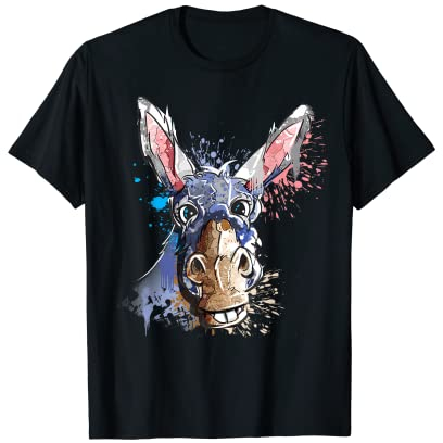 Esel Shirt Herren Damen Kinder Esel Liebhaber T-Shirt