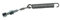 GREENSTAR - Câble Ressort de Tension 382004618/0 - pour Tracteur Tondeuse, Tondeuse Autoportée - Compatible GGP/Castelgarden