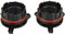 Lampenadapter, TK-124 100W LED-Basisschnalle Lampenadapter, Single Chip Konvertierungsadapter, für Die Aufrüstung von H7-Halogenlampen auf LED-Lampen