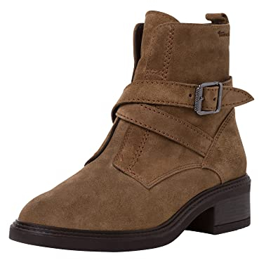 Tamaris Damen 1-1-25469 Women's Trainers Stiefelette, Almond Comb, 39 EU