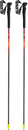LEKI Neotrail FX.One Superlite Trailrunningstöcke, Bright red-Neonyellow-Natural, 115CM